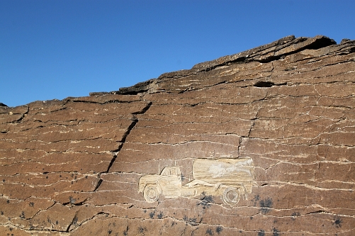 Contemporary Petroglyph