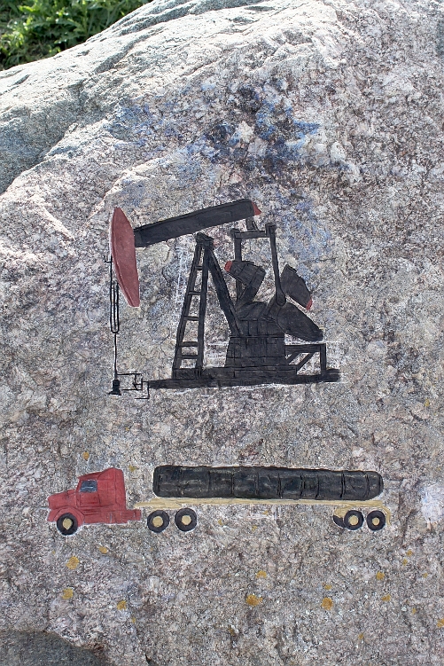 Contemporary Petroglyph