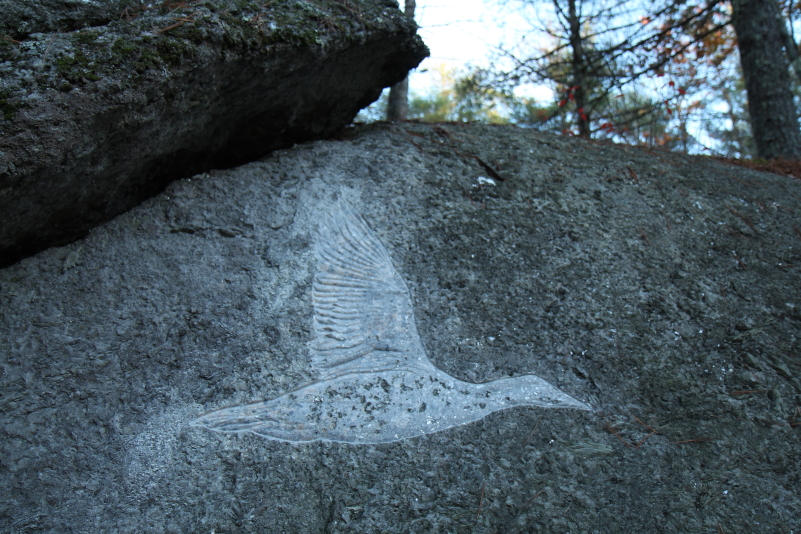 Contemporary Petroglyph